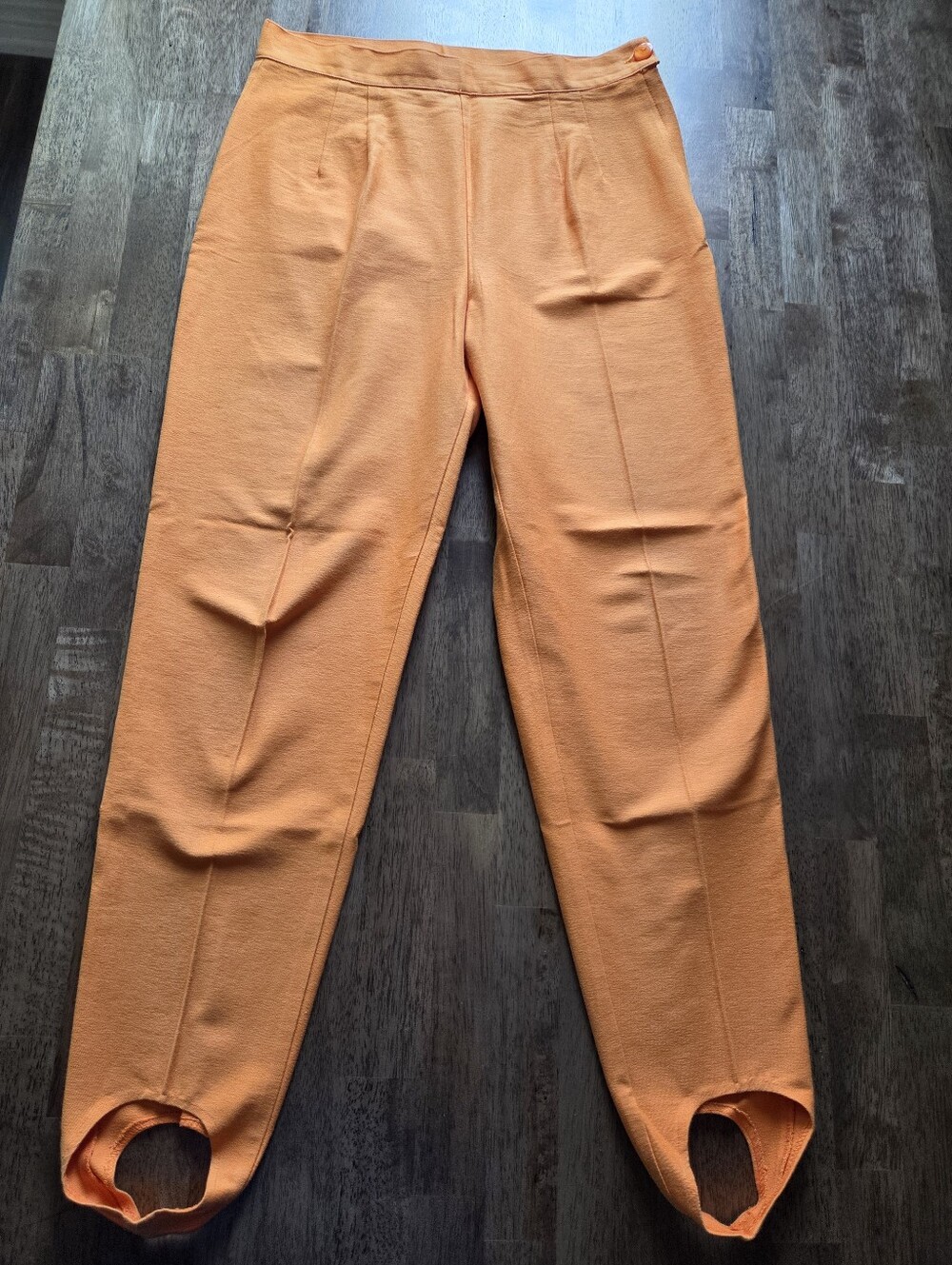 Vintage Orange Stirrup Tailored Trousers